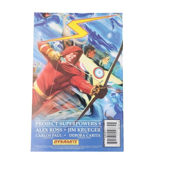 Dynamite Project Superpowers Hydro Pyroman #4 2008 Comic Book Bagged Boarded - Picture 2 of 2